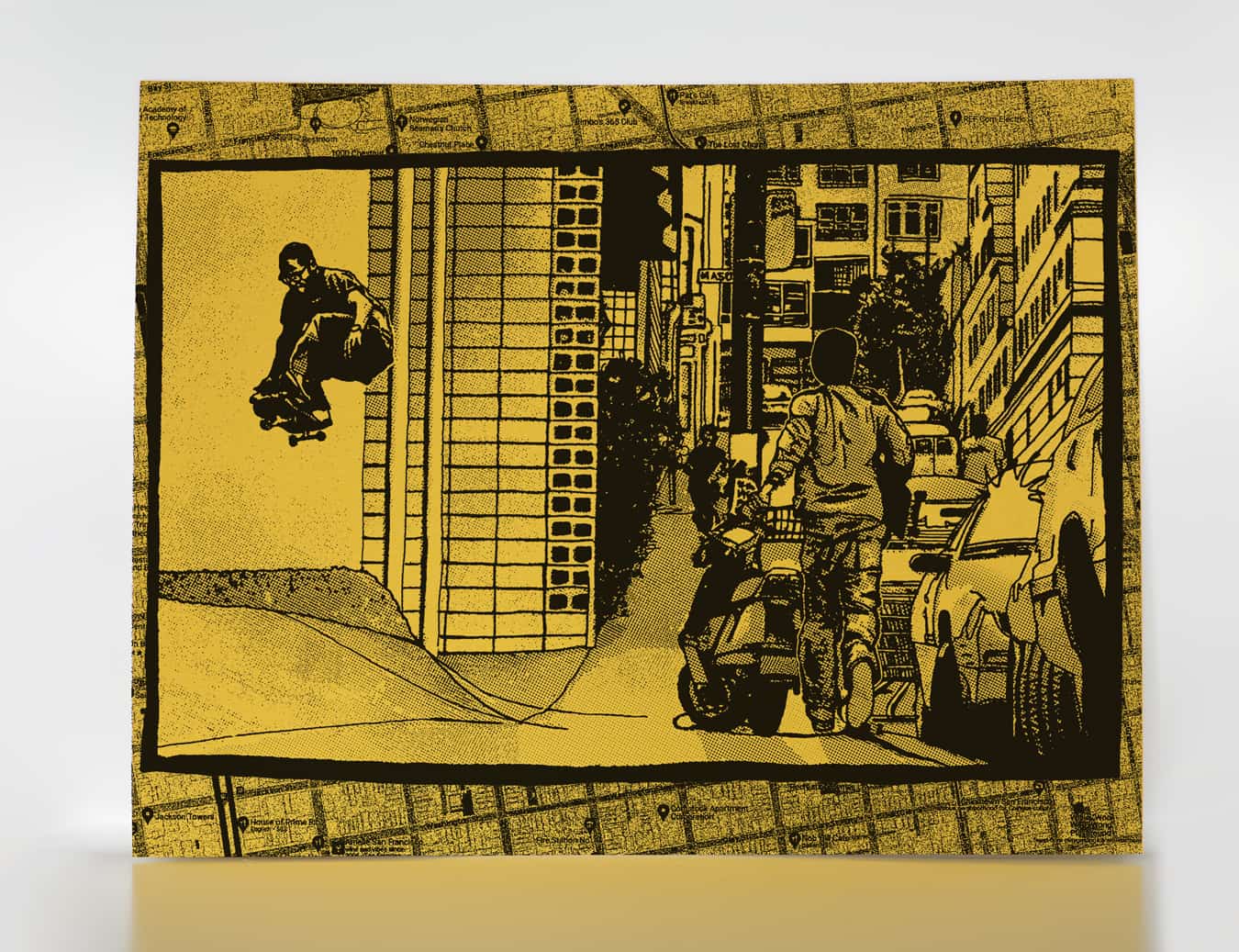 barker barrett 90s skateboarding san francisco illustration art drawing using a sharpie  