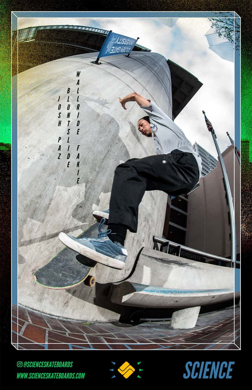 josh paz blunt slide to wallride san francisco skateboarding photography and graphic design 
